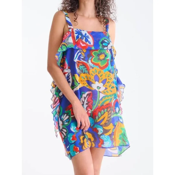 Maillots de bain Lisca Mexico bleu/print robe de plage