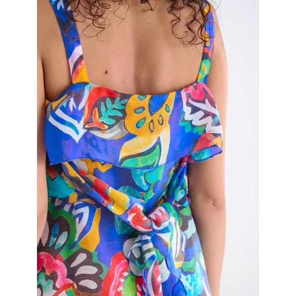Maillots de bain Lisca Mexico bleu/print robe de plage