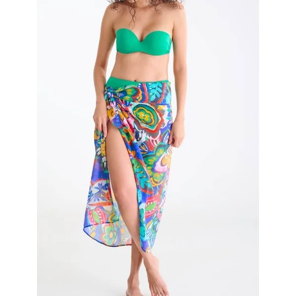 Maillots de bain Lisca Mexico bleu/print vêtement de plage
