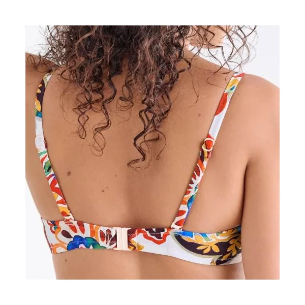 Maillots de bain Lisca Mexico rose/print haut de bikini préformé