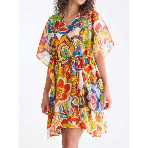 Maillots de bain Lisca Mexico rose/print kaftan