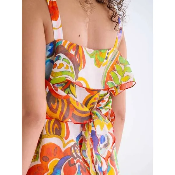 Maillots de bain Lisca Mexico rose/print robe de plage