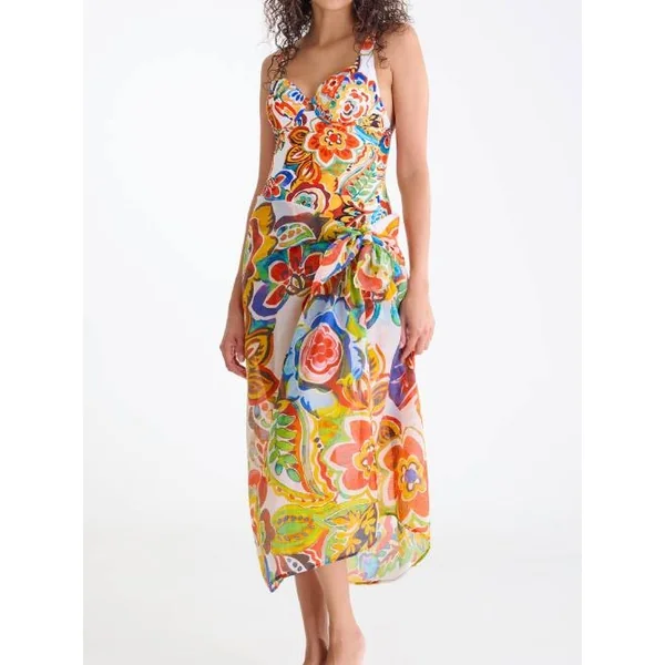 Maillots de bain Lisca Mexico rose/print vêtement de plage