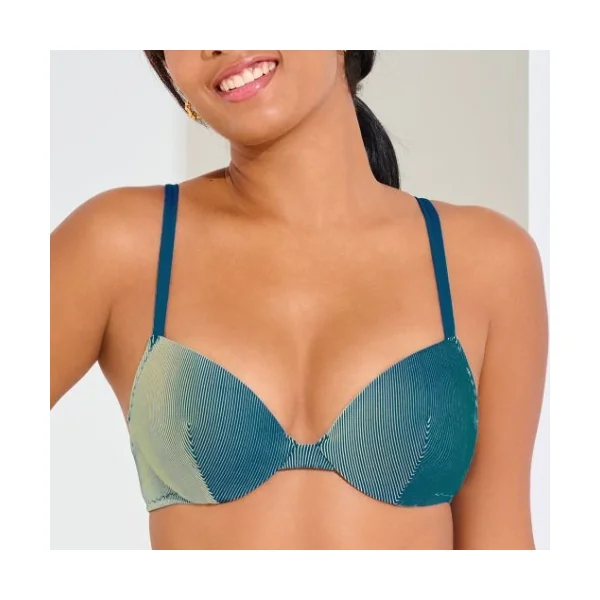 Maillots de bain Lisca Nairobi turquoise bikinitop push up