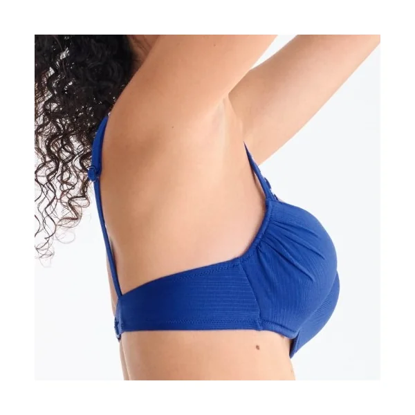 Maillots de bain Lisca Panama bleu bikinitop push up
