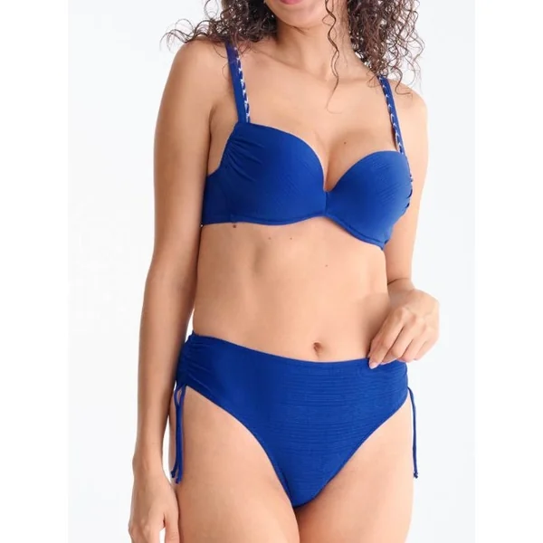 Maillots de bain Lisca Panama bleu bikinitop push up