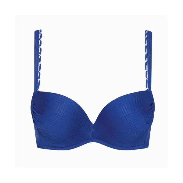 Maillots de bain Lisca Panama bleu bikinitop push up