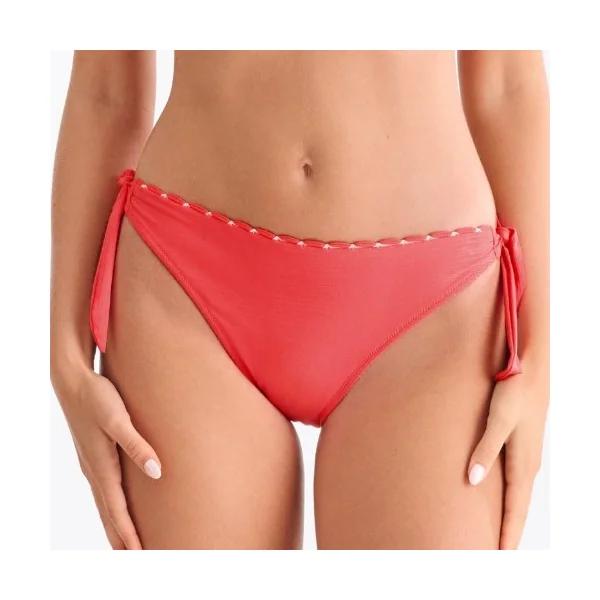 Maillots de bain Lisca Panama rouge slip de bikini