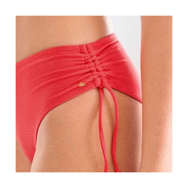 Maillots de bain Lisca Panama rouge slip de bikini