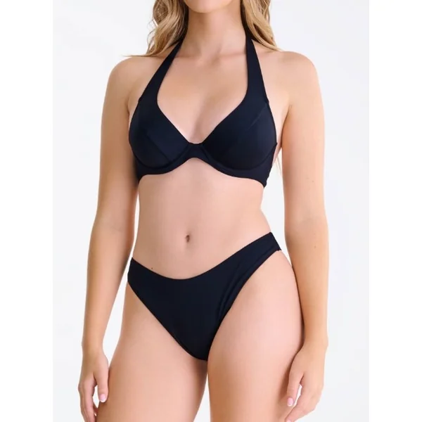 Maillots de bain Lisca Portofino noir slip de bikini