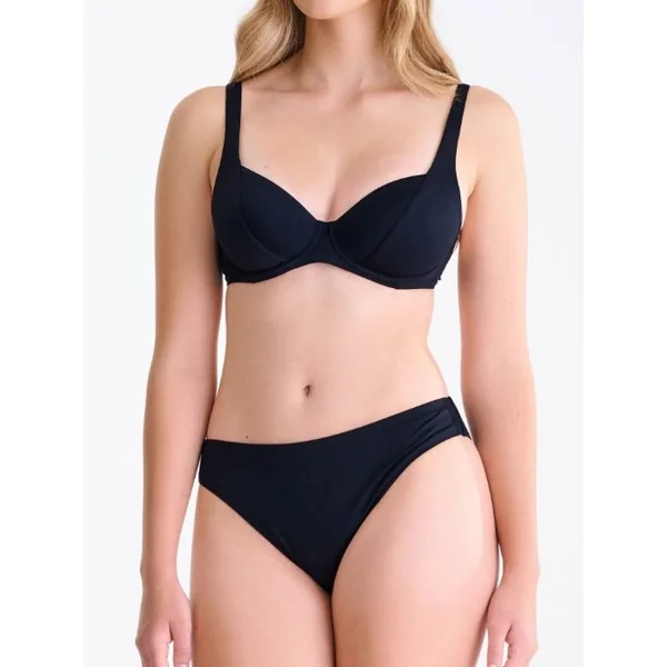 Maillots de bain Lisca Portofino noir soutien-gorge bikini corbeille