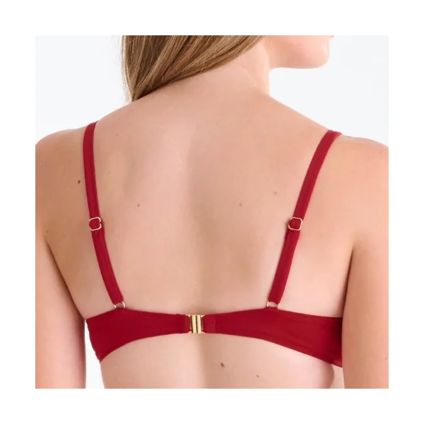 Maillots de bain Lisca Portofino rouge bikinitop push up