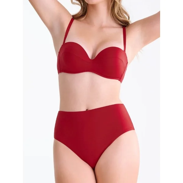 Maillots de bain Lisca Portofino rouge slip de bikini
