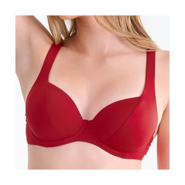 Maillots de bain Lisca Portofino rouge soutien-gorge bikini corbeille