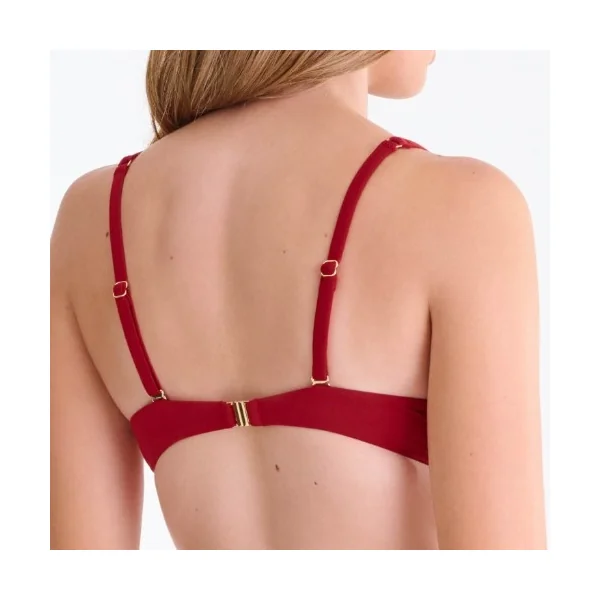 Maillots de bain Lisca Portofino rouge soutien-gorge bikini corbeille