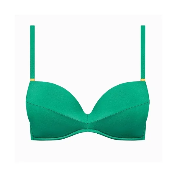 Maillots de bain Lisca Portofino vert bikinitop push up