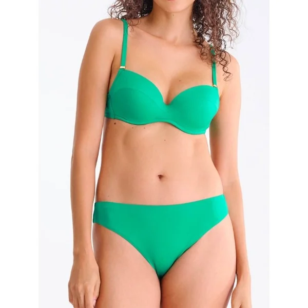 Maillots de bain Lisca Portofino vert slip de bikini