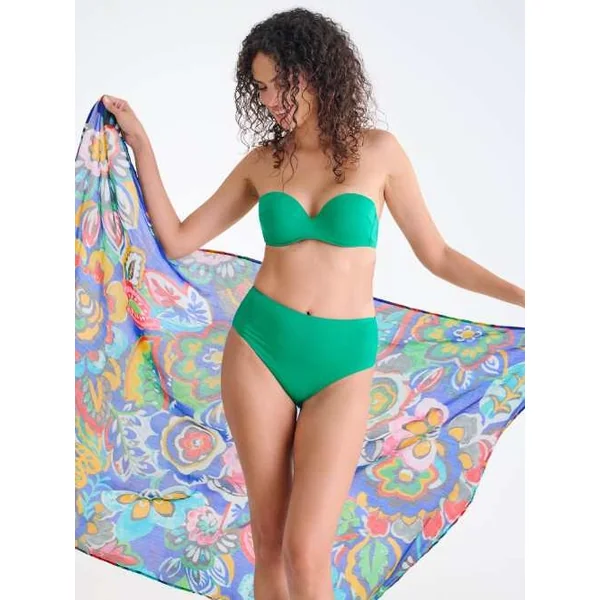 Maillots de bain Lisca Portofino vert slip de bikini