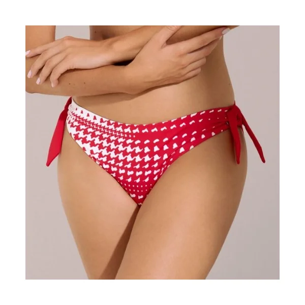 Maillots de bain Lisca Quito rouge slip de bikini