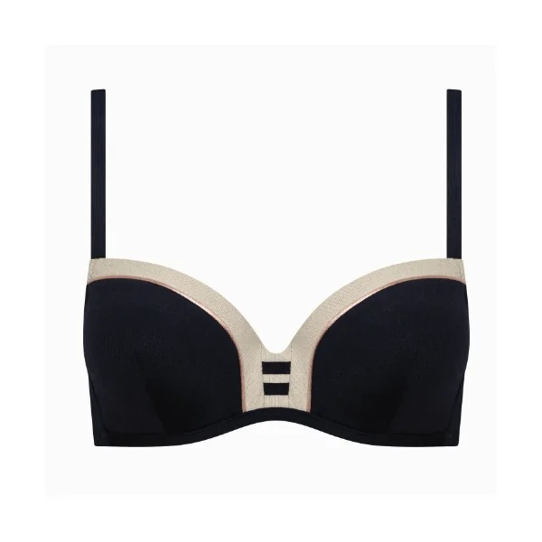 Maillots de bain Lisca Sydney noir haut de bikini préformé