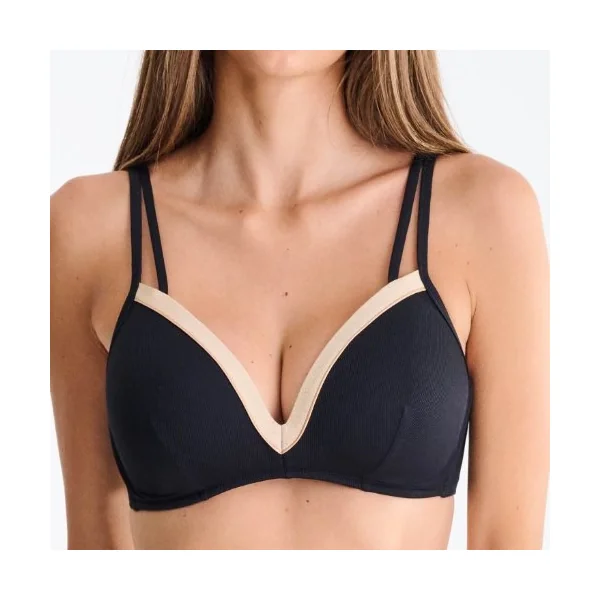Maillots de bain Lisca Sydney noir haut de bikini préformé