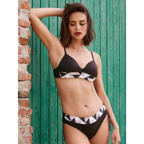 Maillots de bain Lisca Toulouse marron haut de bikini préformé