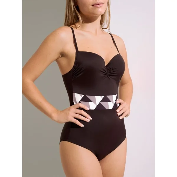 Maillots de bain Lisca Toulouse marron maillot de bain