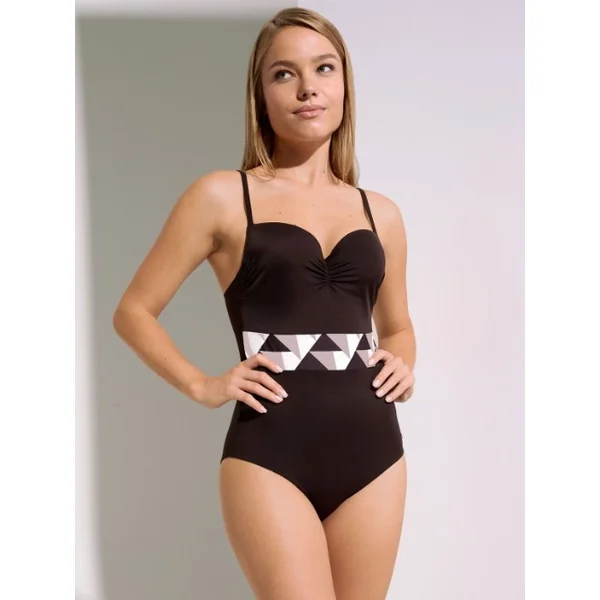 Maillots de bain Lisca Toulouse marron maillot de bain