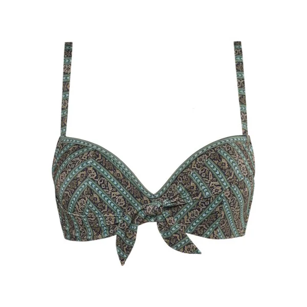 Maillots de bain Marlies Dekkers Bebali vert/print bikinitop push up
