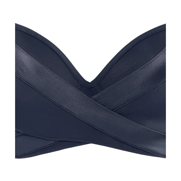 Maillots de bain Marlies Dekkers Cache Coeur gris bikinitop push up