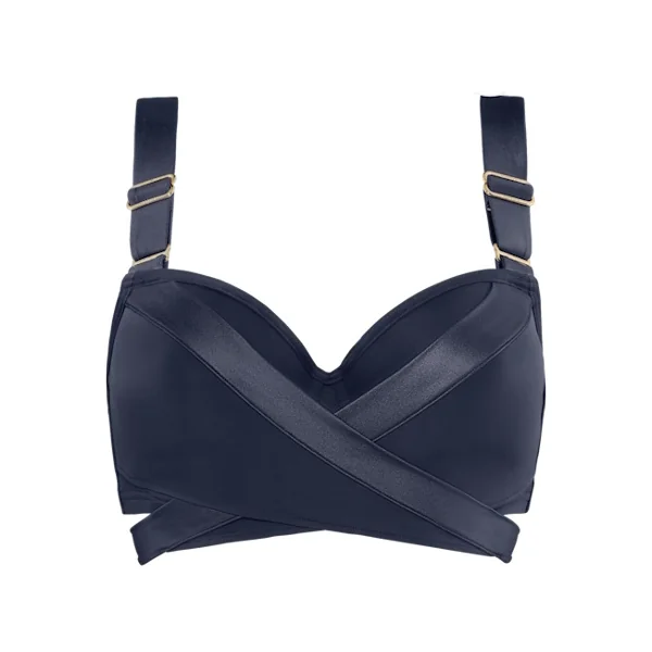 Maillots de bain Marlies Dekkers Cache Coeur gris haut de bikini préformé