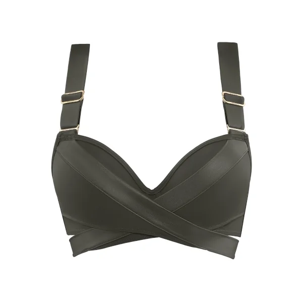 Maillots de bain Marlies Dekkers Cache Coeur vert bikinitop push up