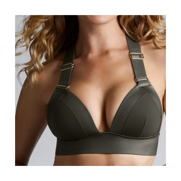 Maillots de bain Marlies Dekkers Cache Coeur vert haut de bikini préformé