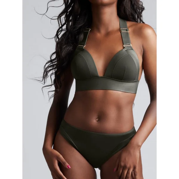 Maillots de bain Marlies Dekkers Cache Coeur vert haut de bikini préformé