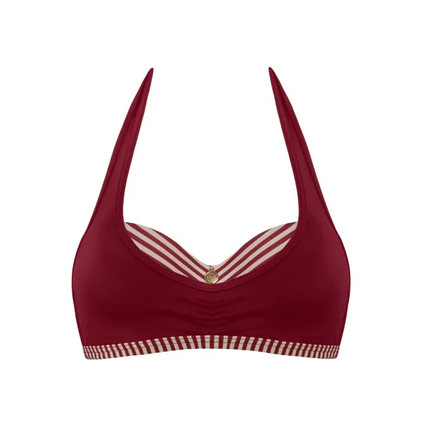 Maillots de bain Marlies Dekkers Capitana rouge/print haut de bikini préformé
