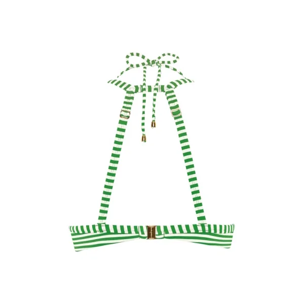 Maillots de bain Marlies Dekkers Holi Vintage vert/blanc bikinitop push up