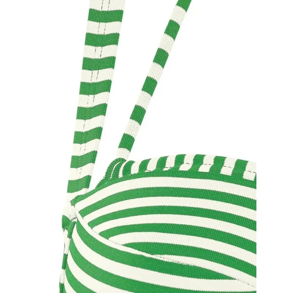 Maillots de bain Marlies Dekkers Holi Vintage vert/blanc haut de bikini préformé