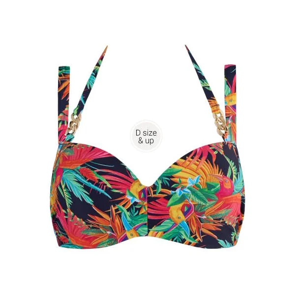 Maillots de bain Marlies Dekkers Hula Haka multicolore haut de bikini préformé