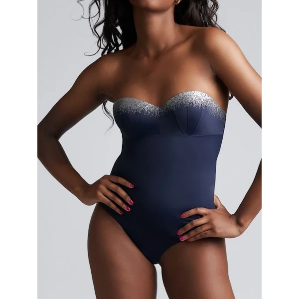 Maillots de bain Marlies Dekkers Isthar bleu marine maillot de bain