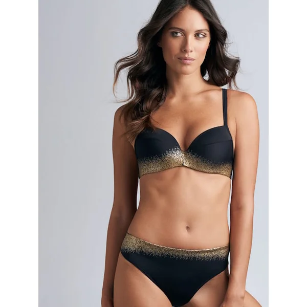 Maillots de bain Marlies Dekkers Isthar noir/or bikinitop push up