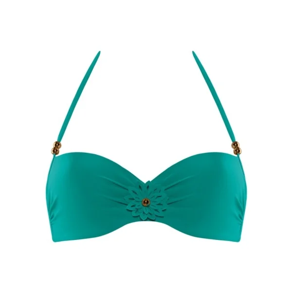 Maillots de bain Marlies Dekkers La Flor vert haut de bikini préformé
