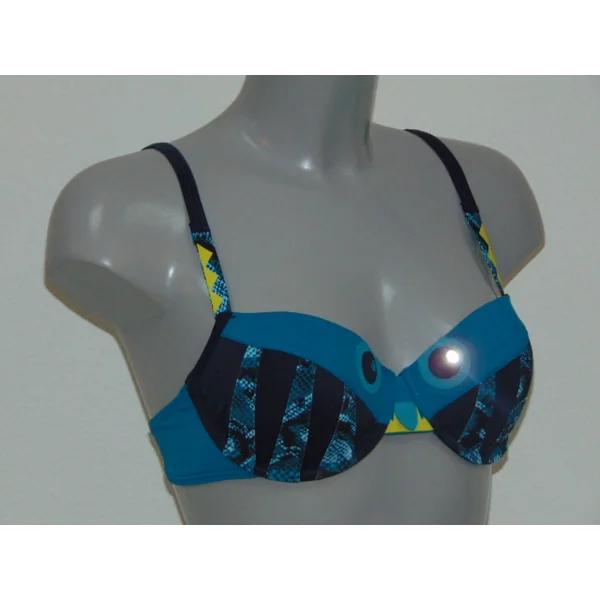 Maillots de bain Marlies Dekkers Lagerthas Eyes bleu/print haut de bikini préformé