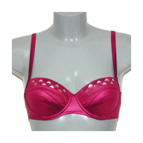 Maillots de bain Marlies Dekkers Lagerthas Reflection fuchsia haut de bikini préformé