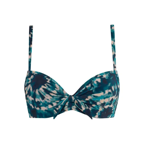 Maillots de bain Marlies Dekkers Lotus turquoise/print bikinitop push up