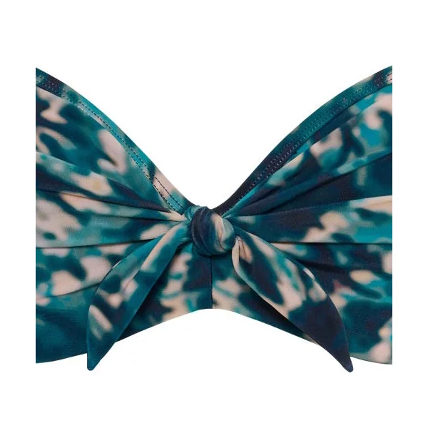 Maillots de bain Marlies Dekkers Lotus turquoise/print bikinitop push up