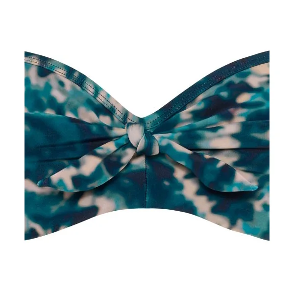 Maillots de bain Marlies Dekkers Lotus turquoise/print haut de bikini préformé