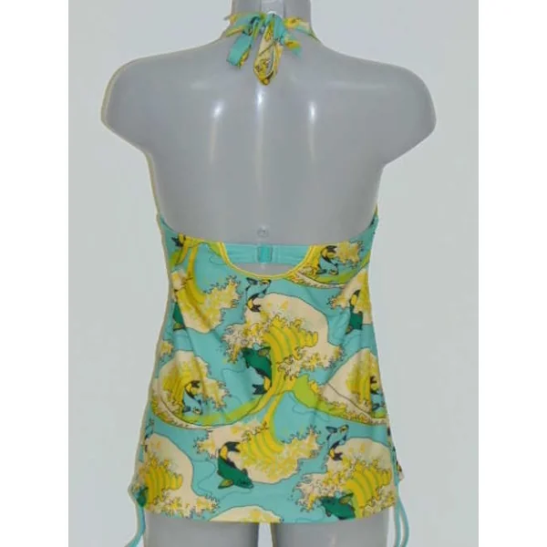 Maillots de bain Marlies Dekkers Ojiya vert tankini top