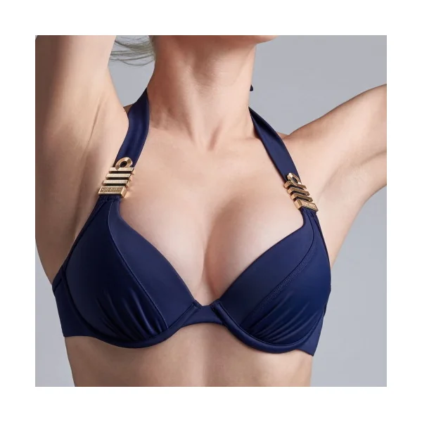 Maillots de bain Marlies Dekkers Royal Navy bleu marine bikinitop push up