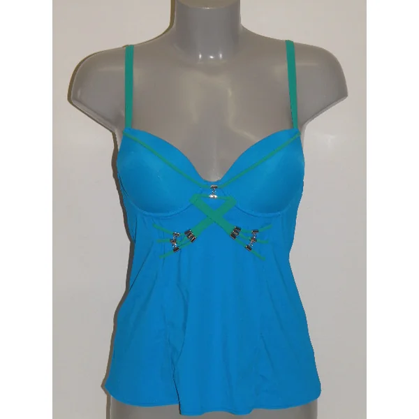 Maillots de bain Marlies Dekkers Sea Gypsy bleu tankini top