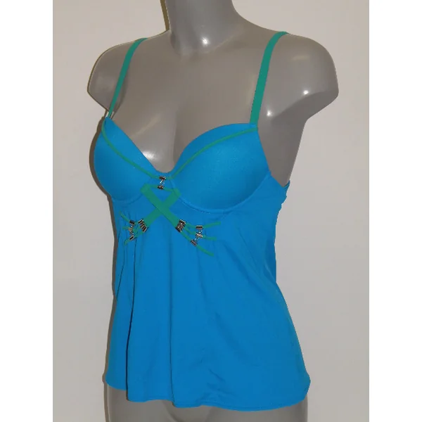 Maillots de bain Marlies Dekkers Sea Gypsy bleu tankini top